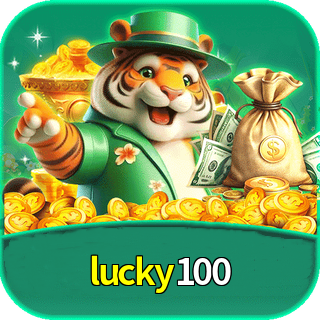 Imagem promocional da lucky100 mostrando a plataforma e suas vantagens